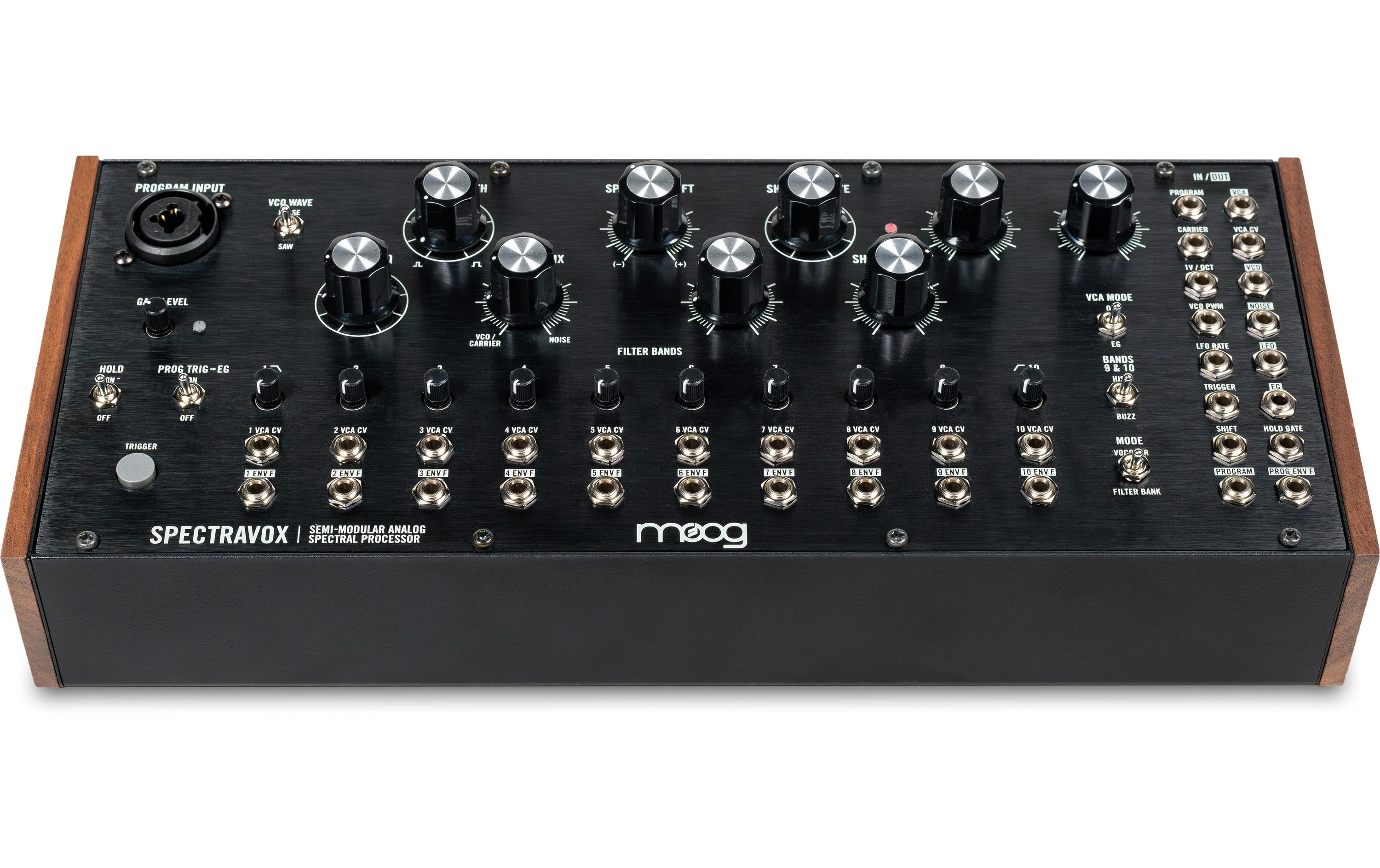 Synthesizer Spectravox<br>Semi-modularer analoger Spektralprozessor
