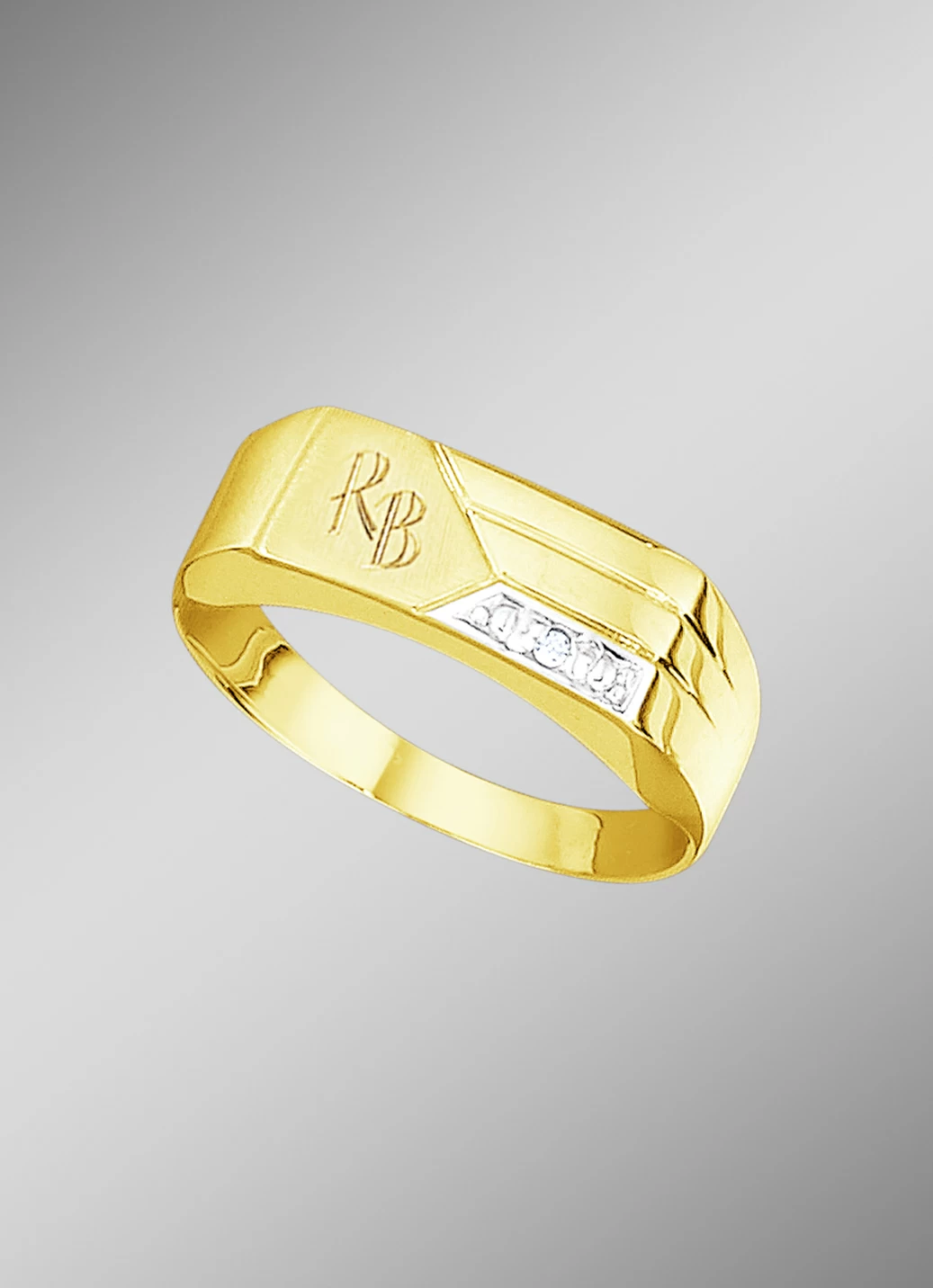 Erlesener Damenring mit Diamant