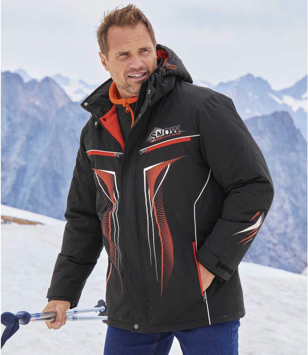Parka Ski à Capuche Winter Sport