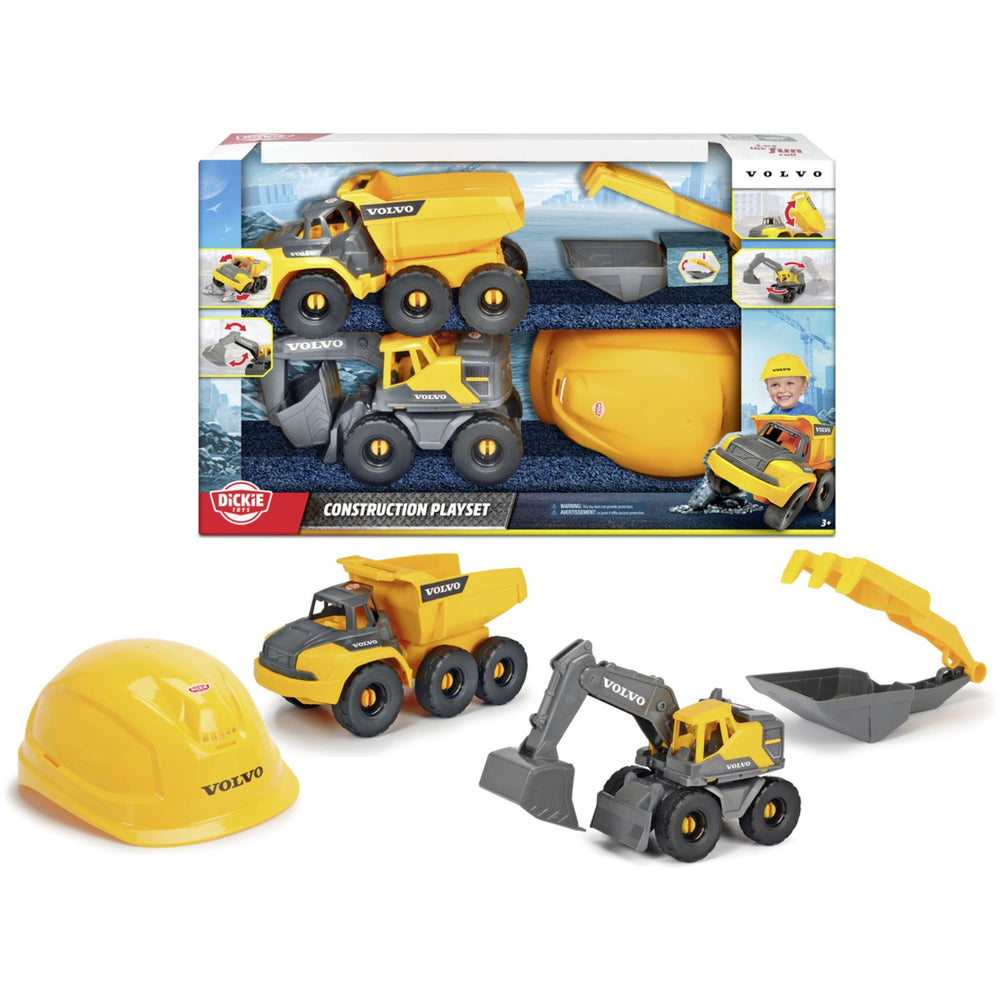 Køb Dickie Toys Volvo Construction Playset