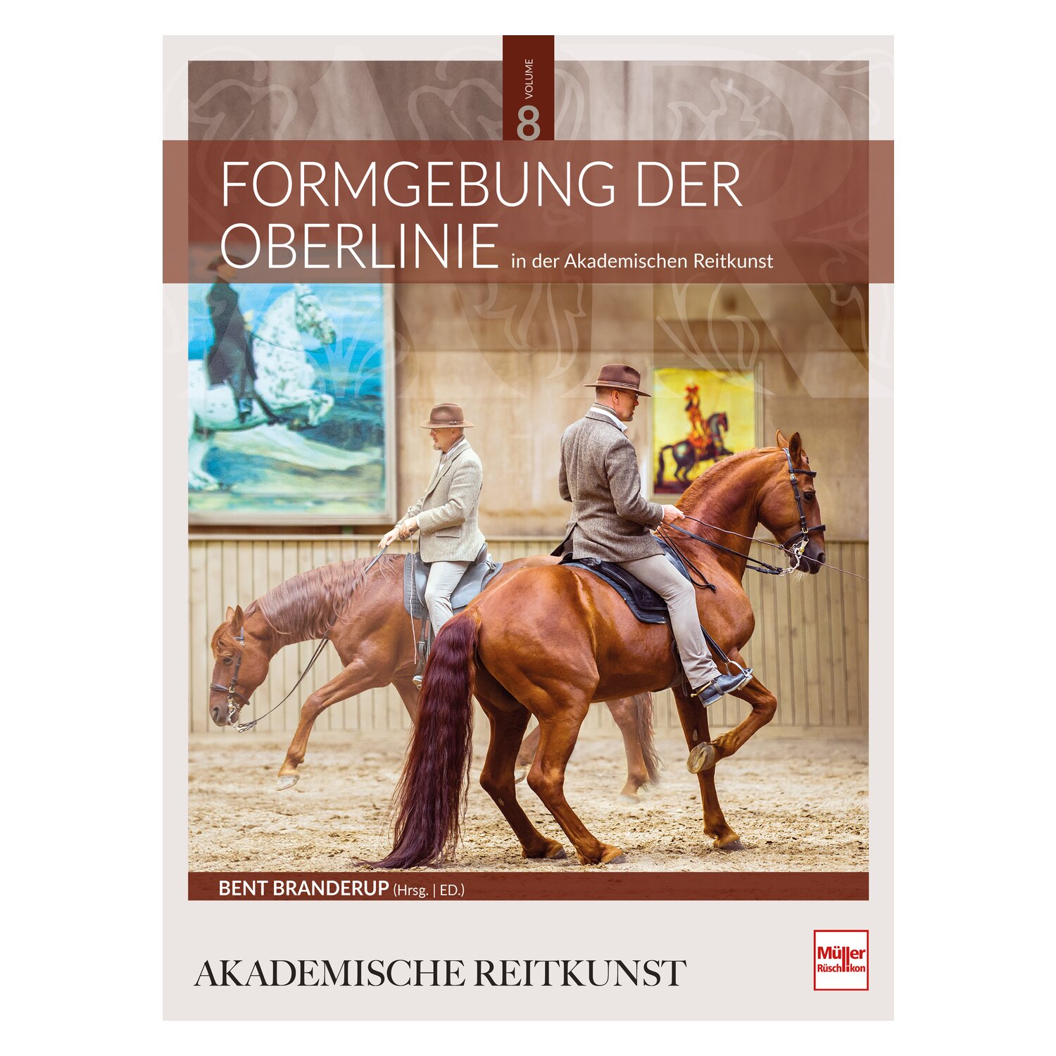 Formgebung der Oberlinie in der akademischen Reitkunst
