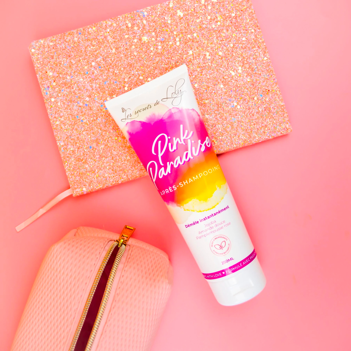 Après-Shampoing Pink Paradise - Les Secrets de Loly 250 ML