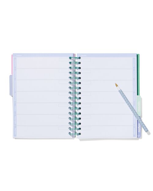 planificateur 4-en-1 avec spirale A5