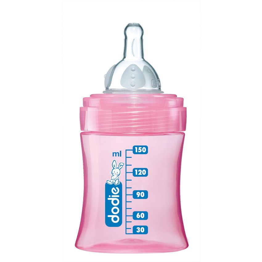Biberon Initiation+ 150 ml - Rose - Rose