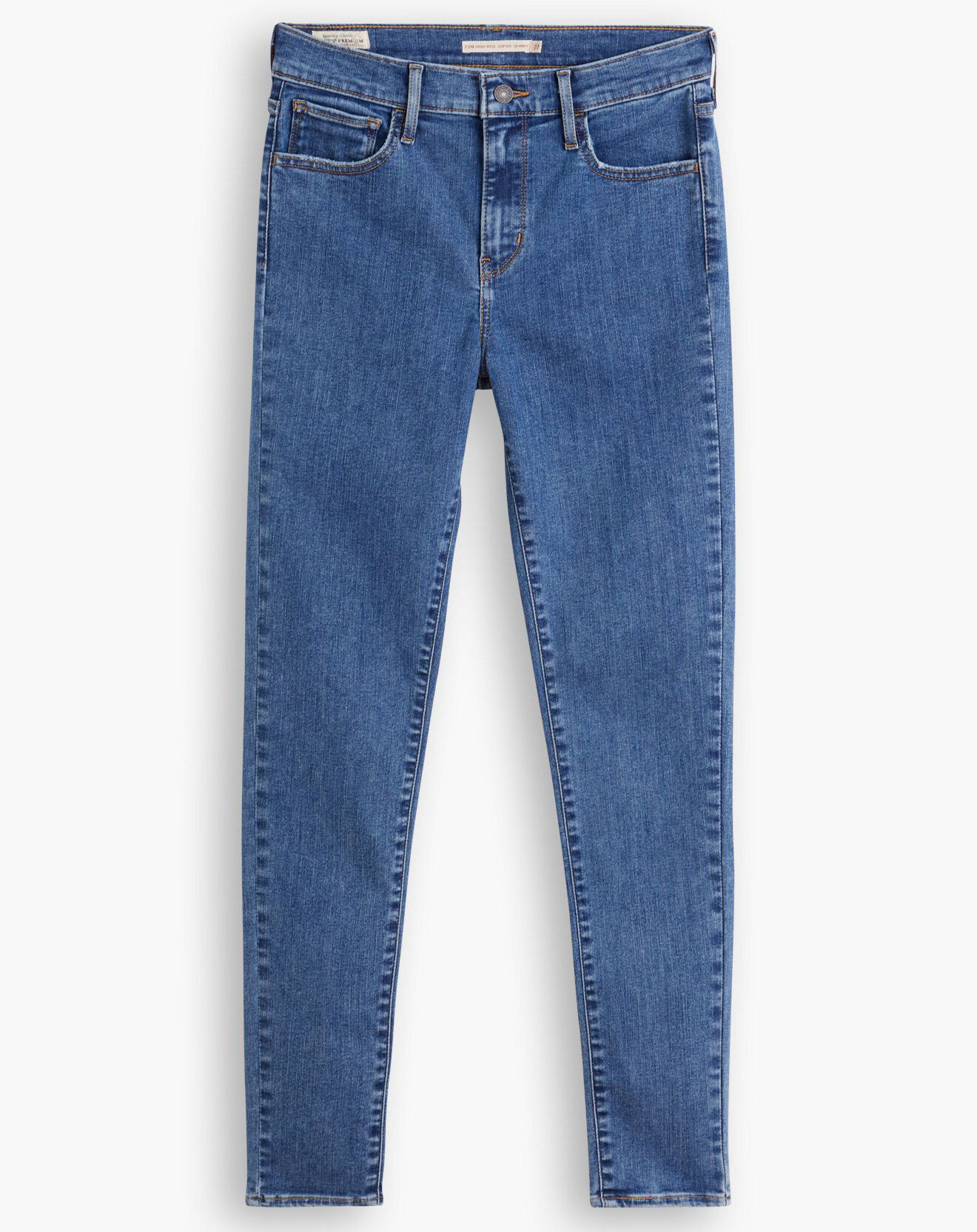 Levi's® Jean 720 super Skinny taille haute bleu foncé
