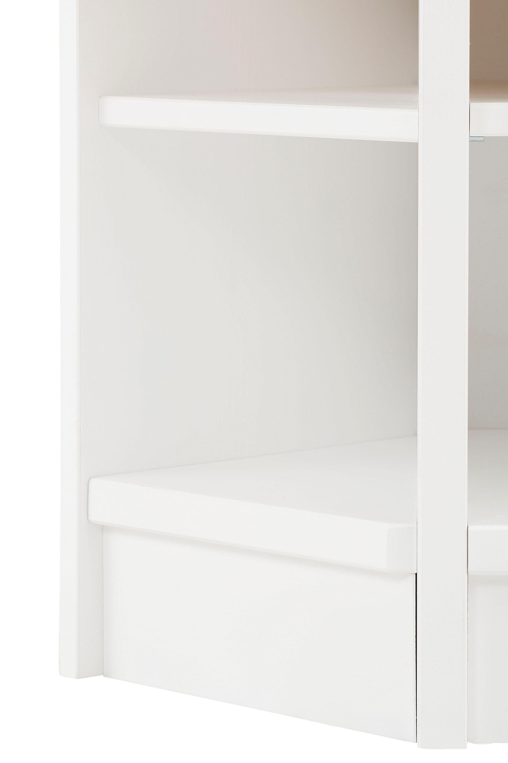 Home affaire Lowboard »Trinidad, TV-Schrank, Eck-TV -Schrank« Kommode, Breite 105 cm,  FSC® zertifiziertes Massivholz