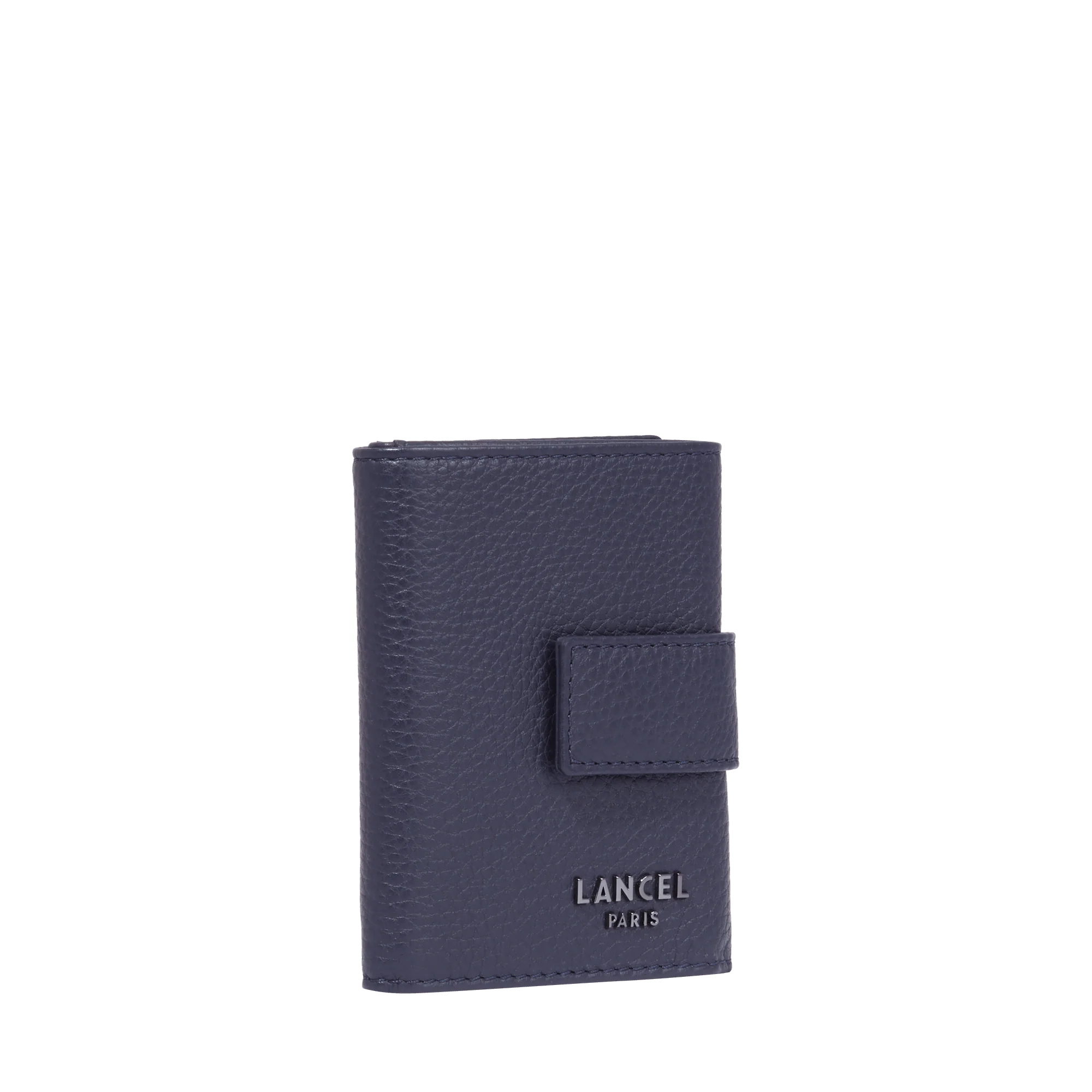 Compact coin/CC wallet Come de Lancel-Bleu Marine