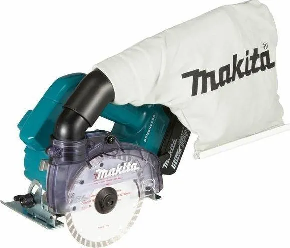 Makita DCC500RTE, 8800 rpm, 4 cm, 283 mm, 158 mm, 172 mm, 3,1 kg