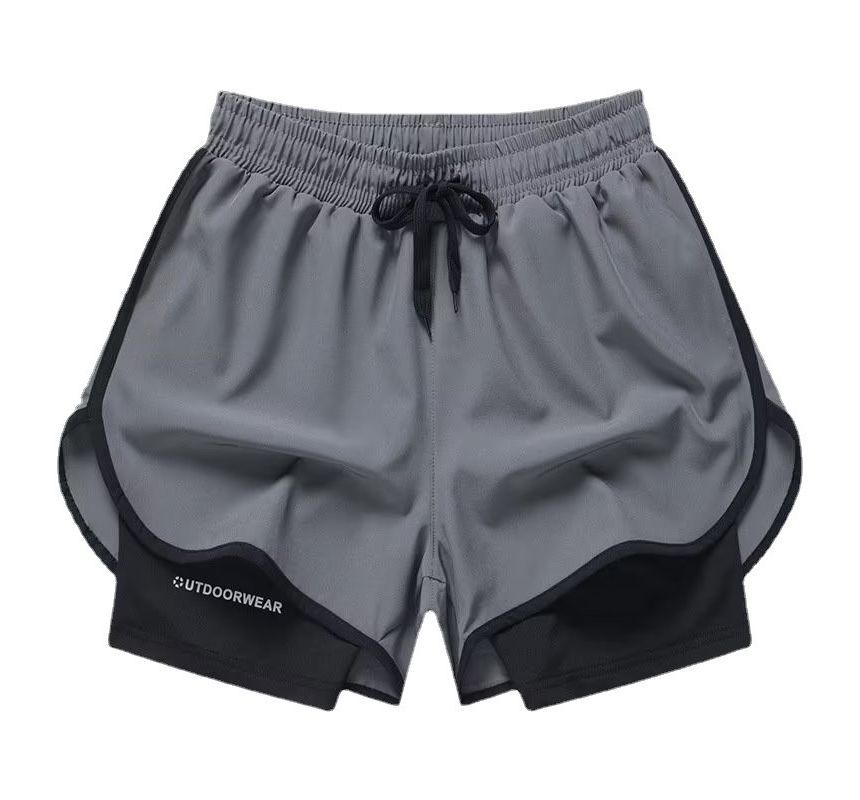 Acrius - Tweedelige hardloopshort met trekkoord in de taille
