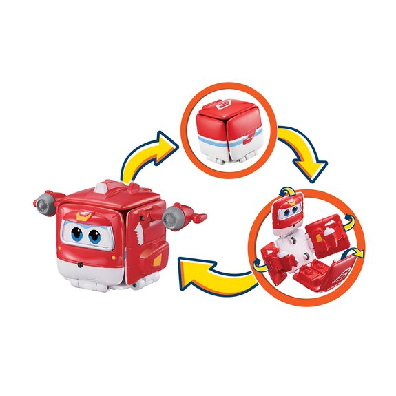 Super Wings - Figurine FLIP SURPRISE Jett & Dizzy