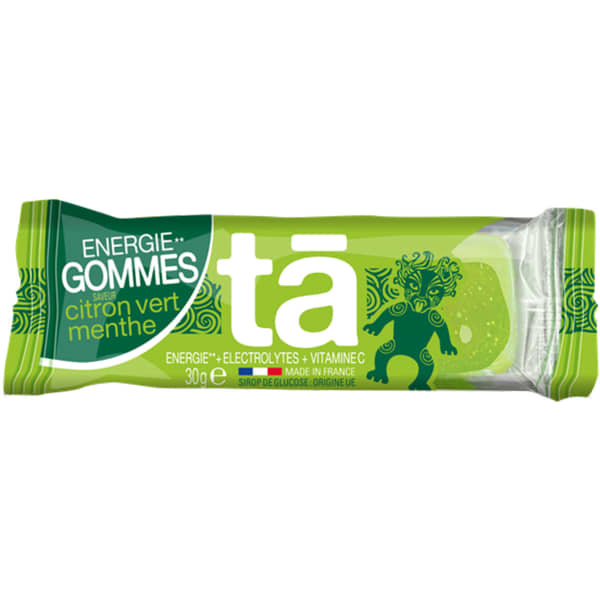 Gels énergétiques TA ENERGY GOMMES CITRON VERT MENTHE (X 24) UNICOLORE