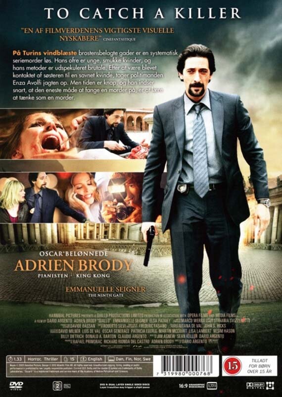 Giallo - DVD