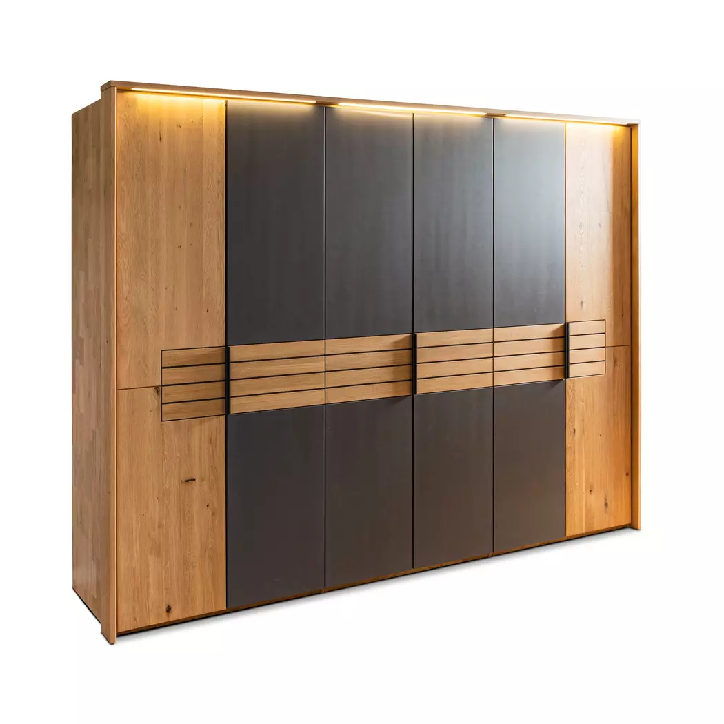 Kleiderschrank Hampton 302 x 223 cm