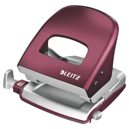 Leitz NeXXt Series Style Bürolocher, 30 Blatt, granat rot