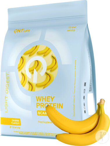 QNT Purity Light Digest Whey Protein Banane 500g