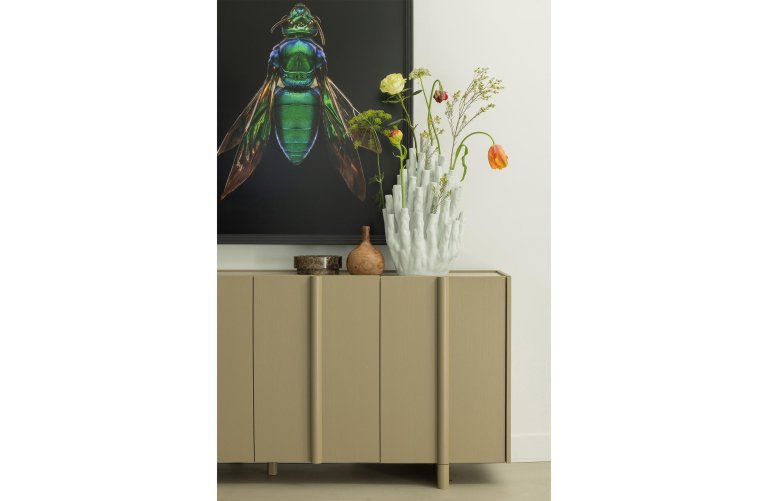 WOOOD Basu dressoir Grenen Mud