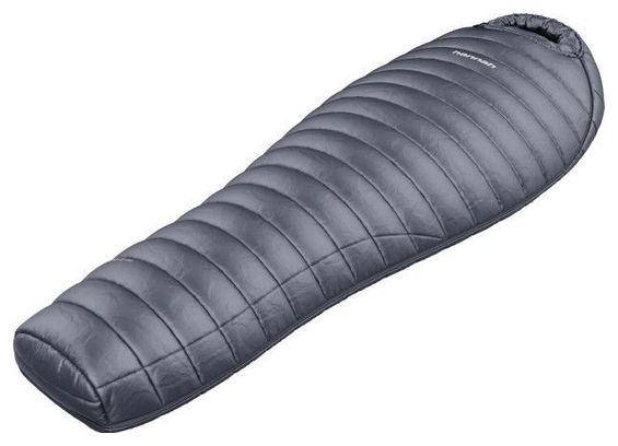 Hannah sac de couchage momie Loft 250 Ebony 185l duvet léger -8°C-Gris