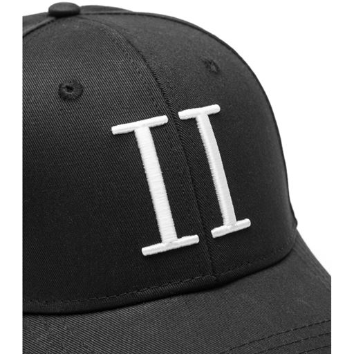 Les Deux Encore Organic Baseball Cap, Sort/Hvid, One size
