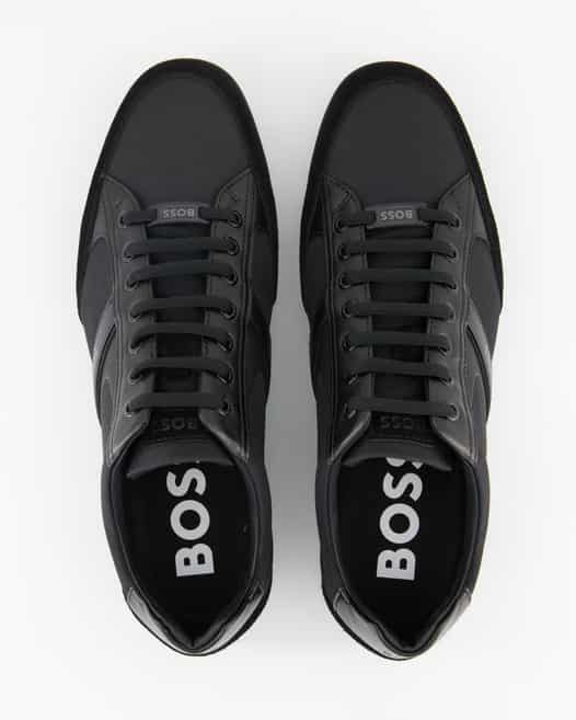 Boss Saturn Lowp Sneaker in Schwarz