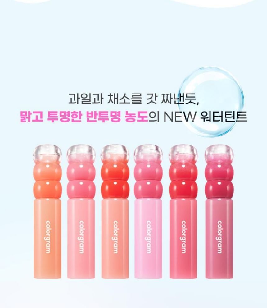 colorgram - Fruitige watertint - 6 kleuren