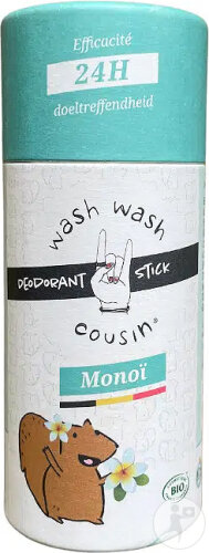 Wash Wash Cousin Déodorant Monoï Stick 50g