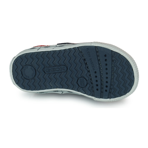 Geox - B KILWI BOY C - Bleu / Rouge