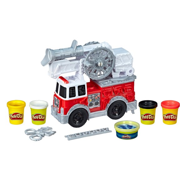 Play-Doh Wheels – Pâte à modeler - Le camion de pompiers