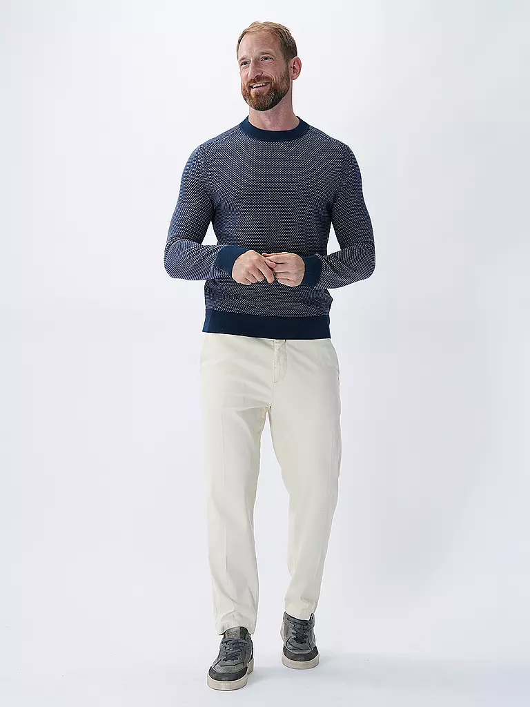BOSS Pullover KAPOSKI blau