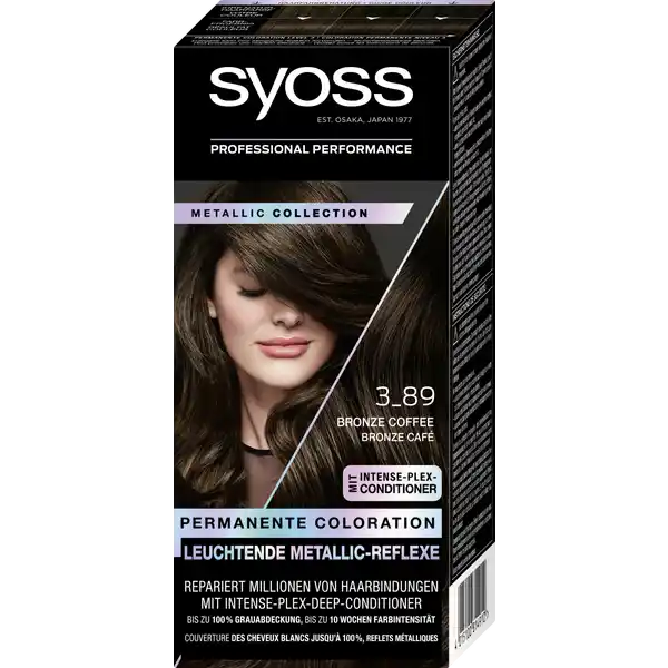Professional Performance Permanente Coloration Metallic Reflexe 3_89 Bronze Coffee