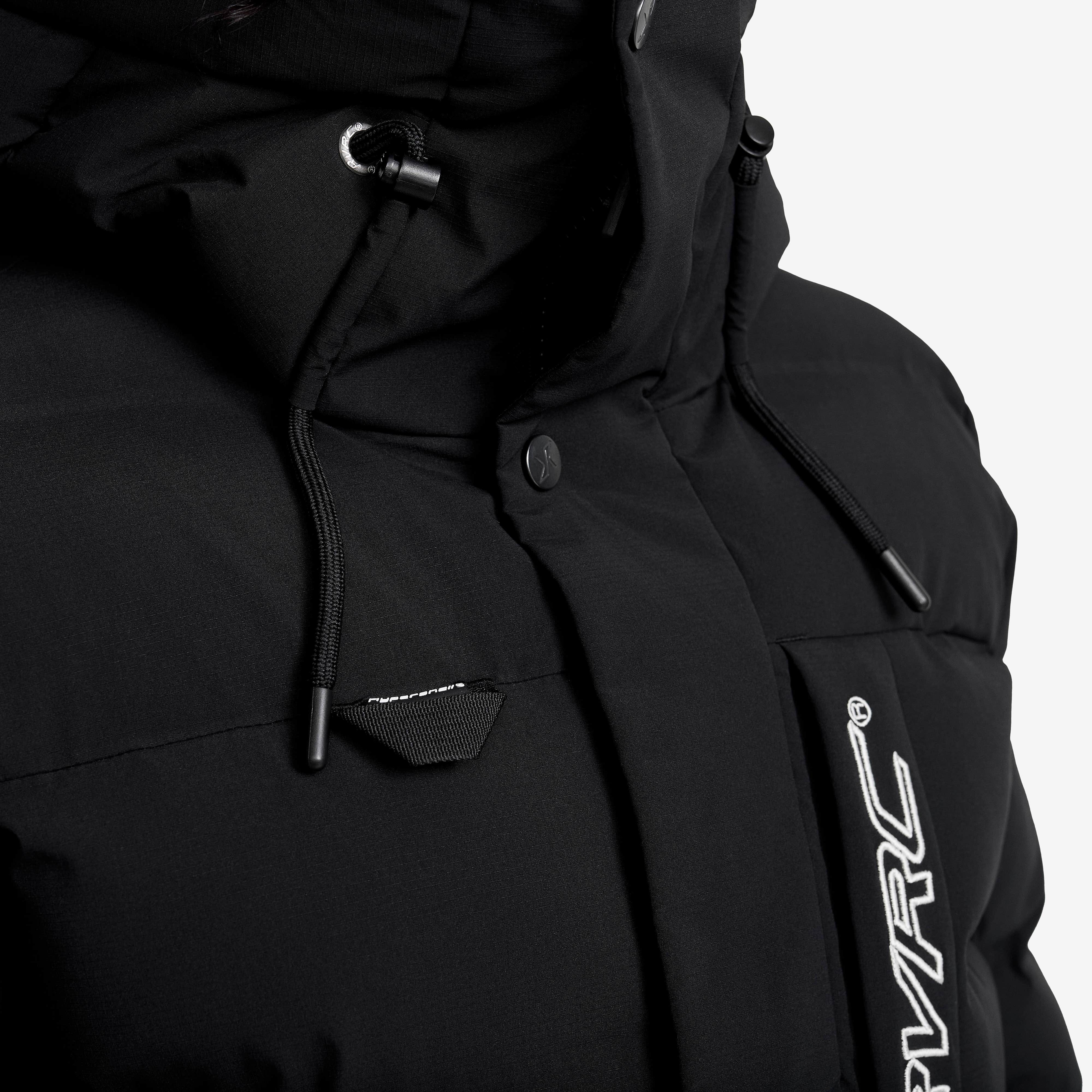 Scenic Insulated Long Parka Dame Black