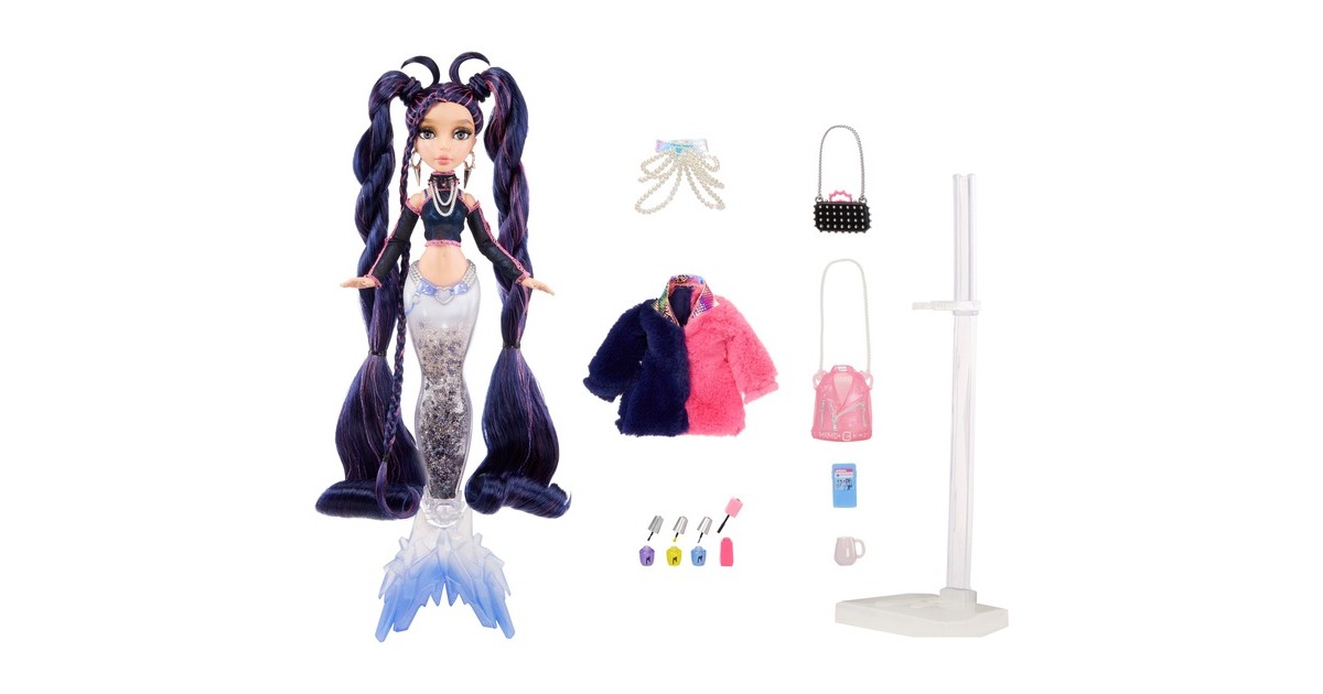 MGA EntertainmentMermaze Mermaidz - Color Change Winter Waves Nera Pop