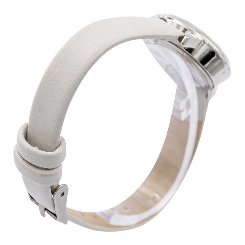 Montre Femme CHTIME bracelet Cuir Blanc