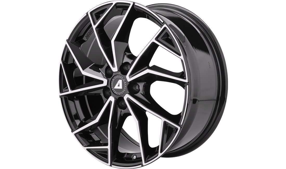 ADX.02 Black/Pol.7,5x18 4x100 ET45 Ø63,3