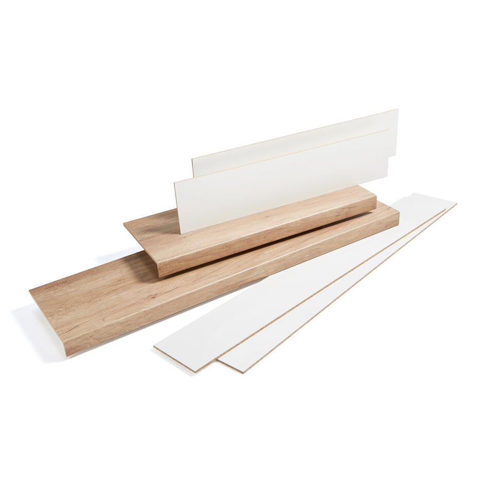 Stootbord Coates Wit 136 cm - 2 st