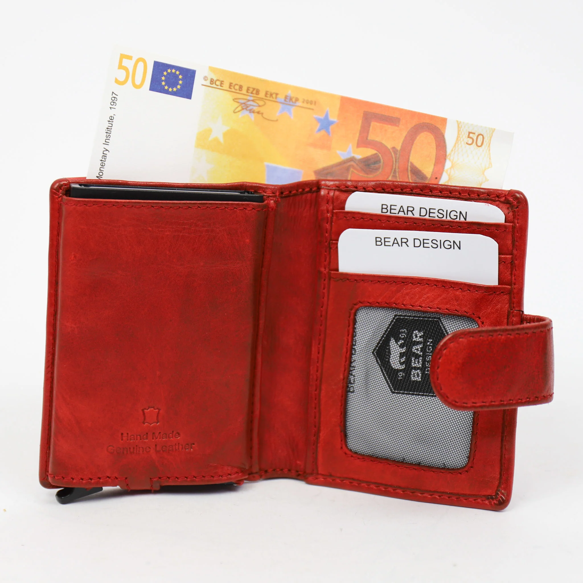 RFID Pasjeshouder 'Kris' rood Rood