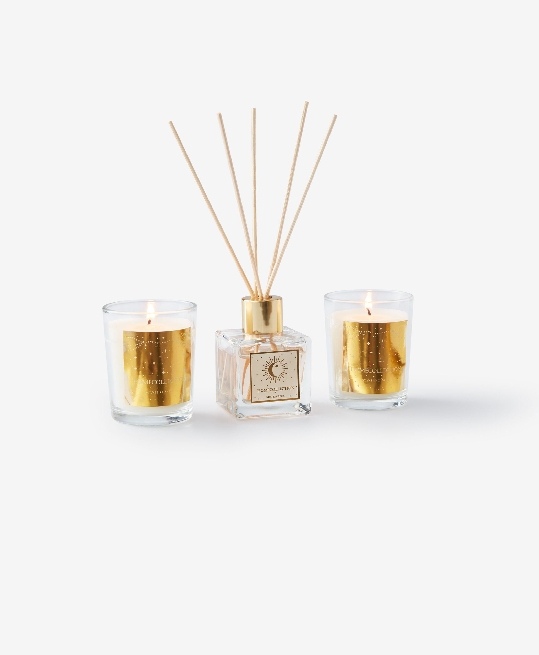 Geschenk-Set: Duftkerzen und Duftstäbchen