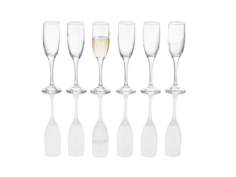 Rodewijnglazen, wittewijnglazen of champagneglazen