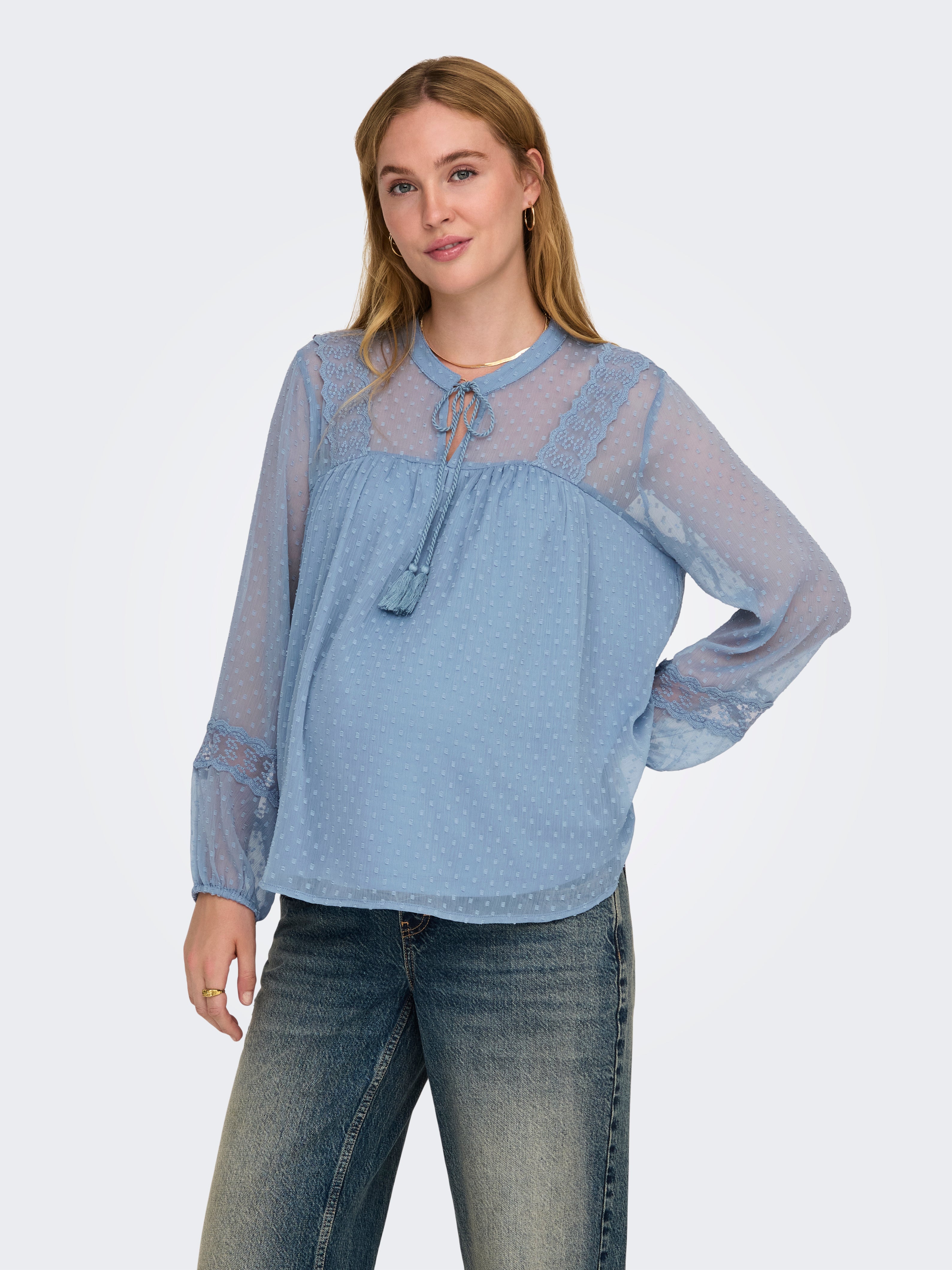 OLMTESSA Top Coronet Blue