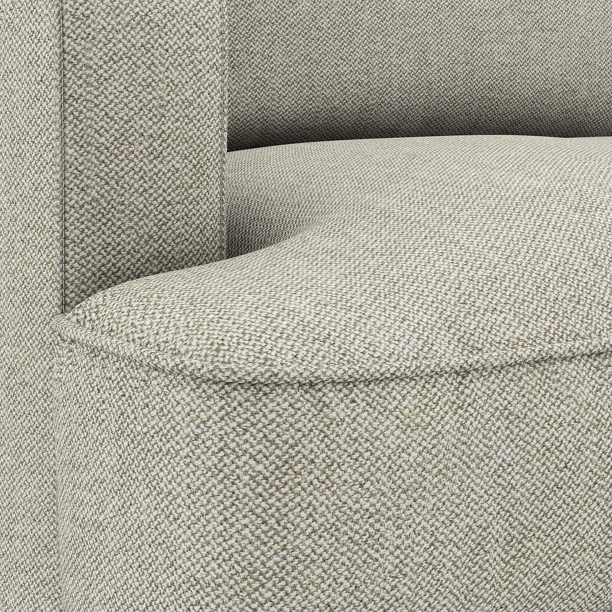 AM.PM<br>Sofá de canto em tweed, Alwine