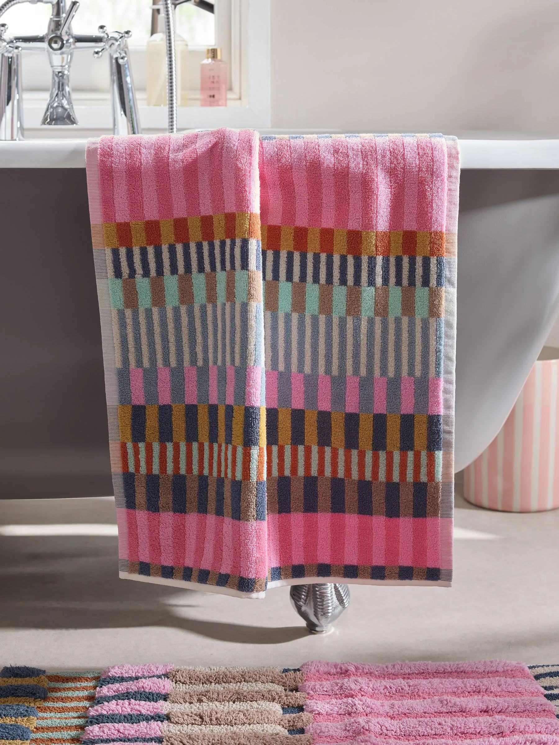 Stripe 100% Cotton Towels
