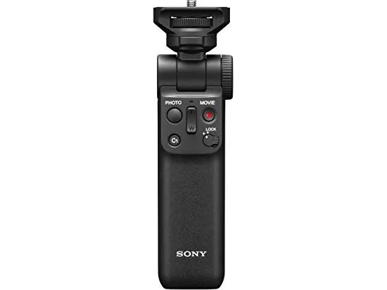 Sony GP-VPT2BT - Støttesystem - skyde greb / mini tripod - for Sony ZV-1; Cinema Line ILME-FX3; VLOGCAM ZV-1G; a7 IV; a7C; a7s III; a9 II