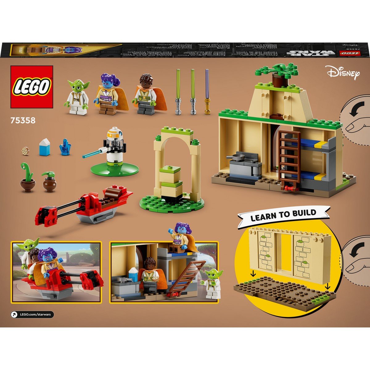 Le temple Jedi de Tenoo Lego Star Wars 75358