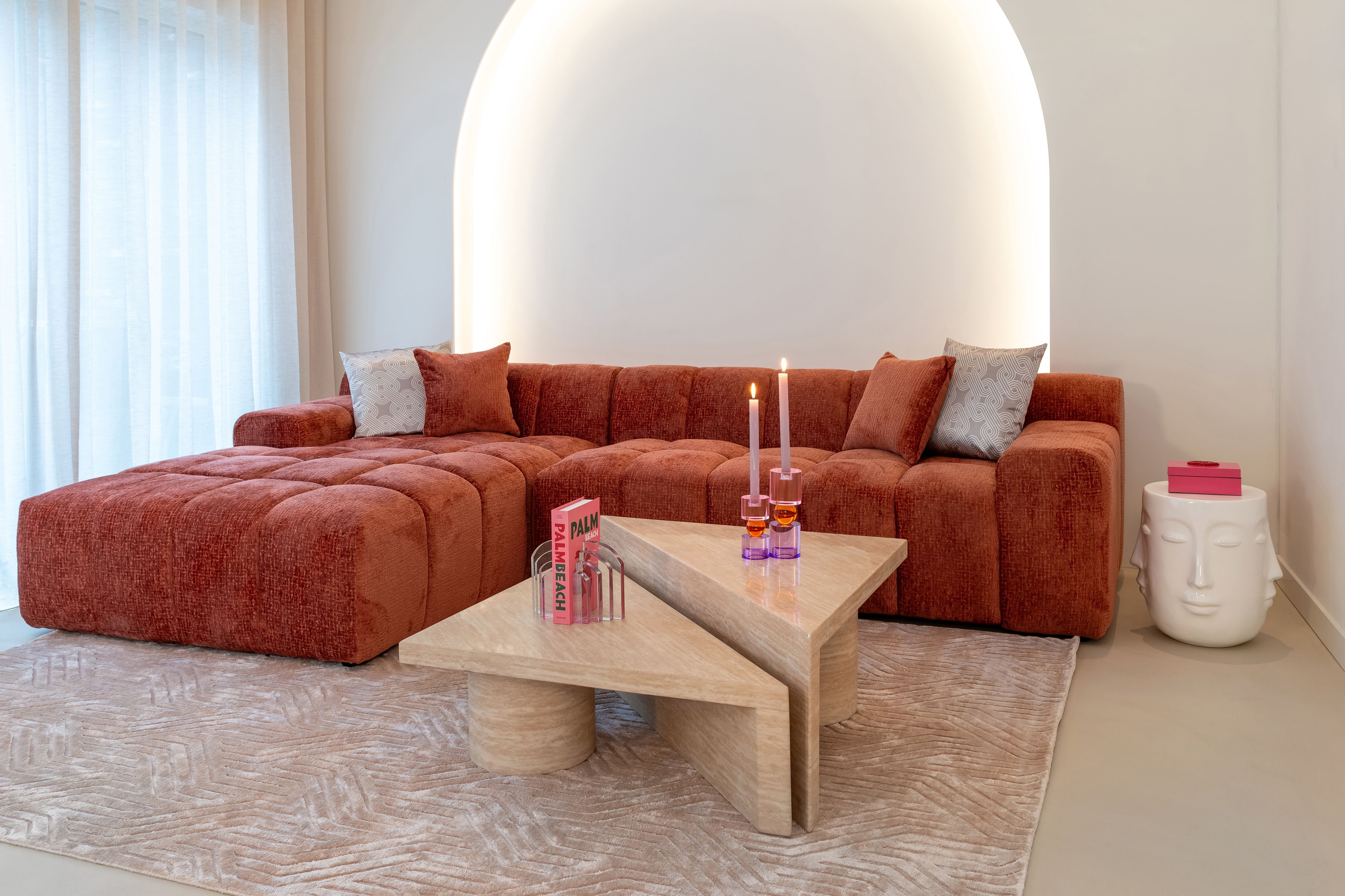 Salontafelset 212247 Fictus B91 x D91 x H40 cm