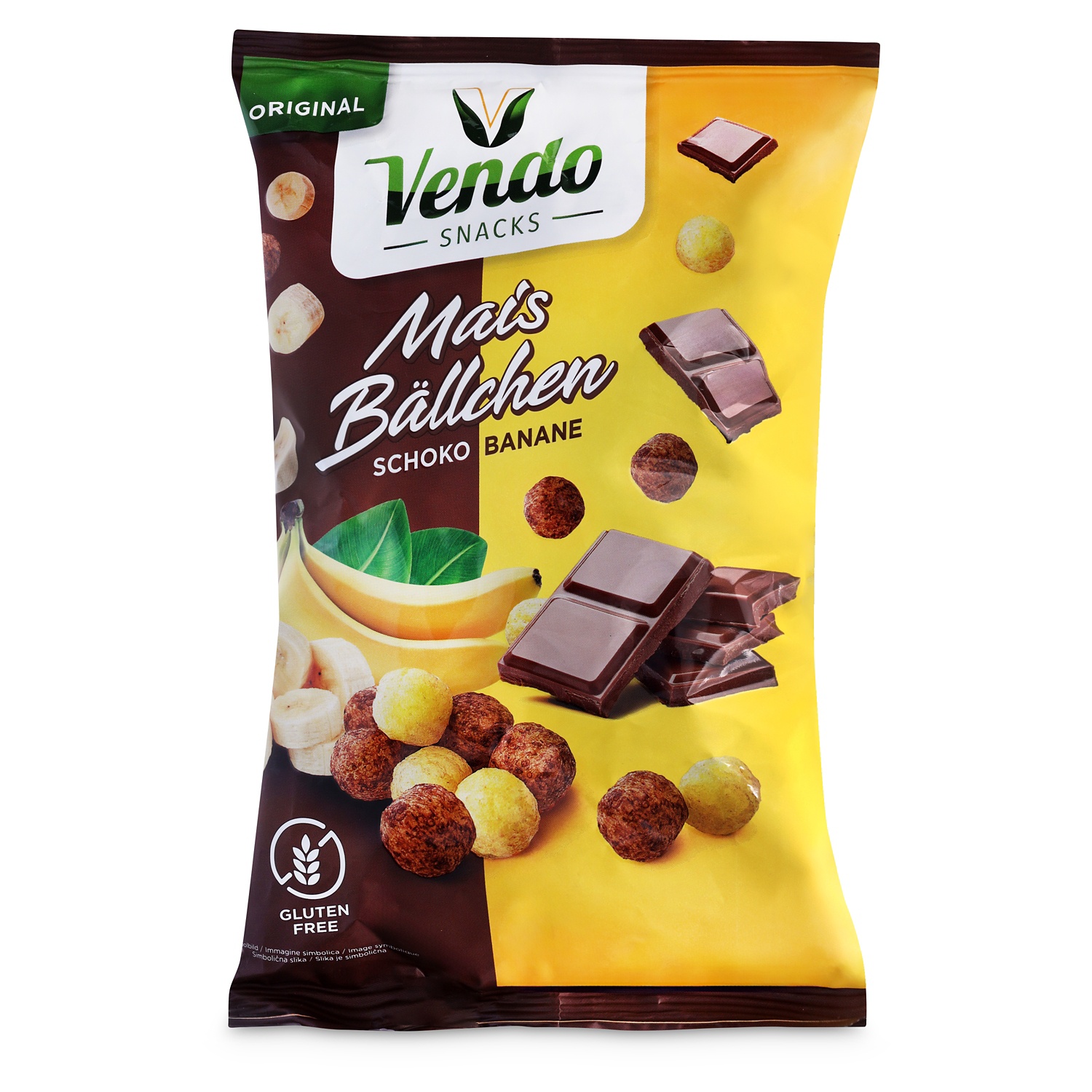 VENDO Maisbällchen, Schoko & Banane 70 g