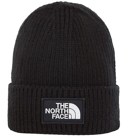 The North Face Mütze - Strick - Logo Box Gefesselt - Schwarz