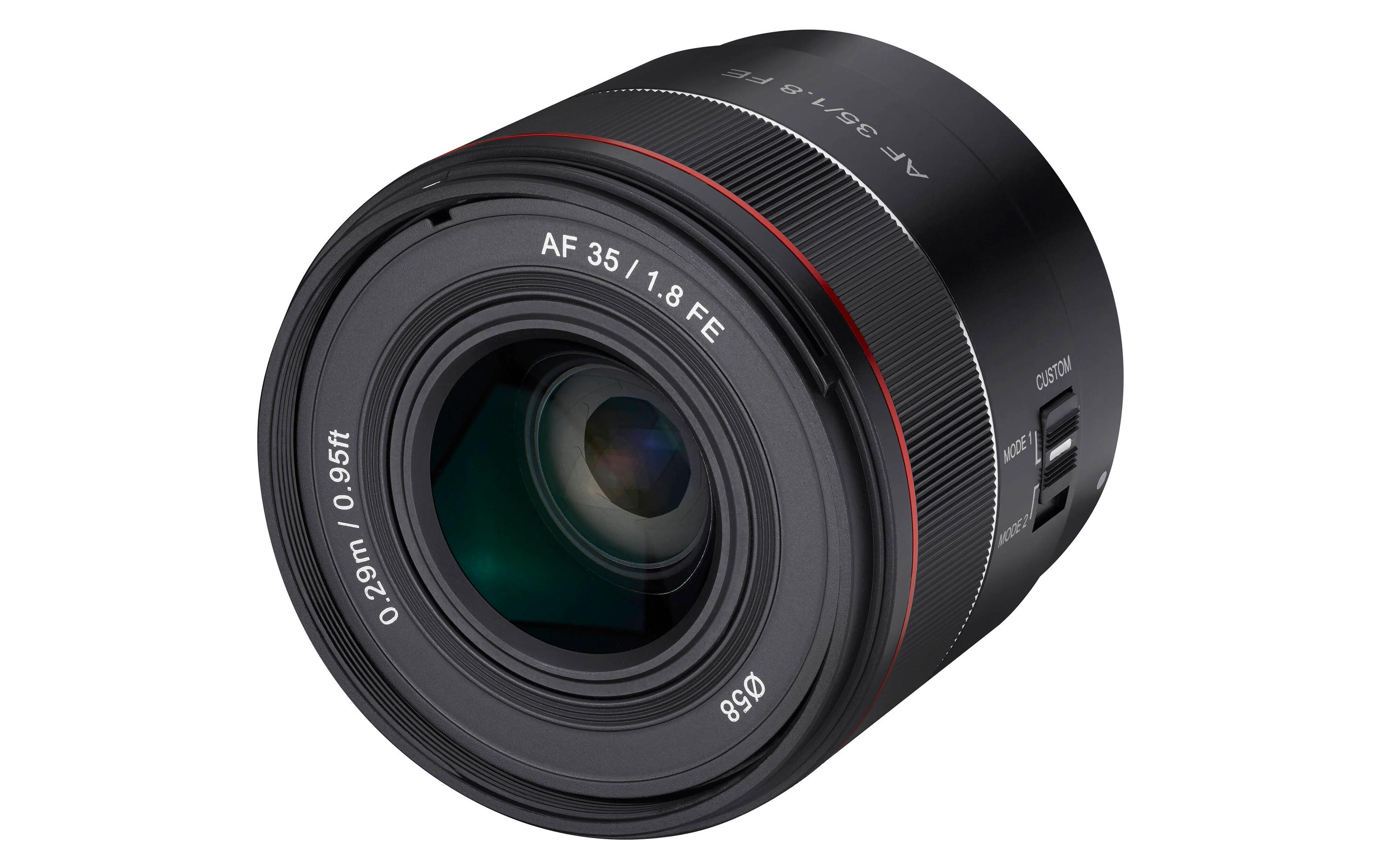 Festbrennweite AF 35mm F/1.8 – Sony E-Mount<br>Festbrennweite mit kompakter Grösse und leichtem Gewicht