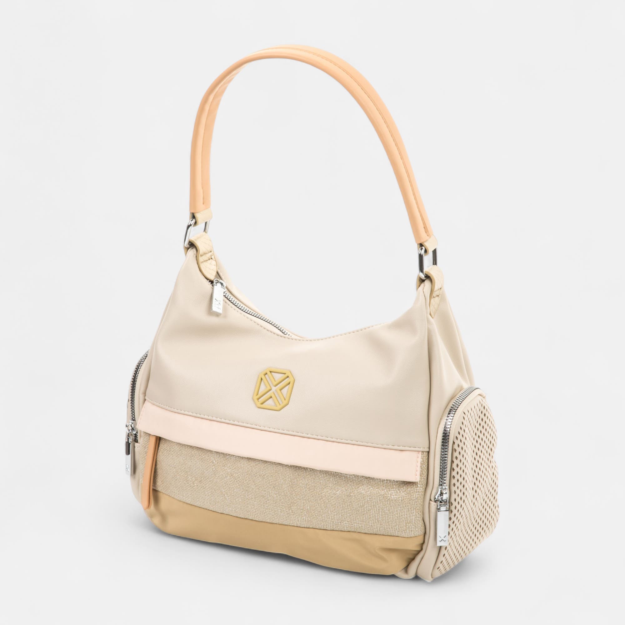 Sac à main beige