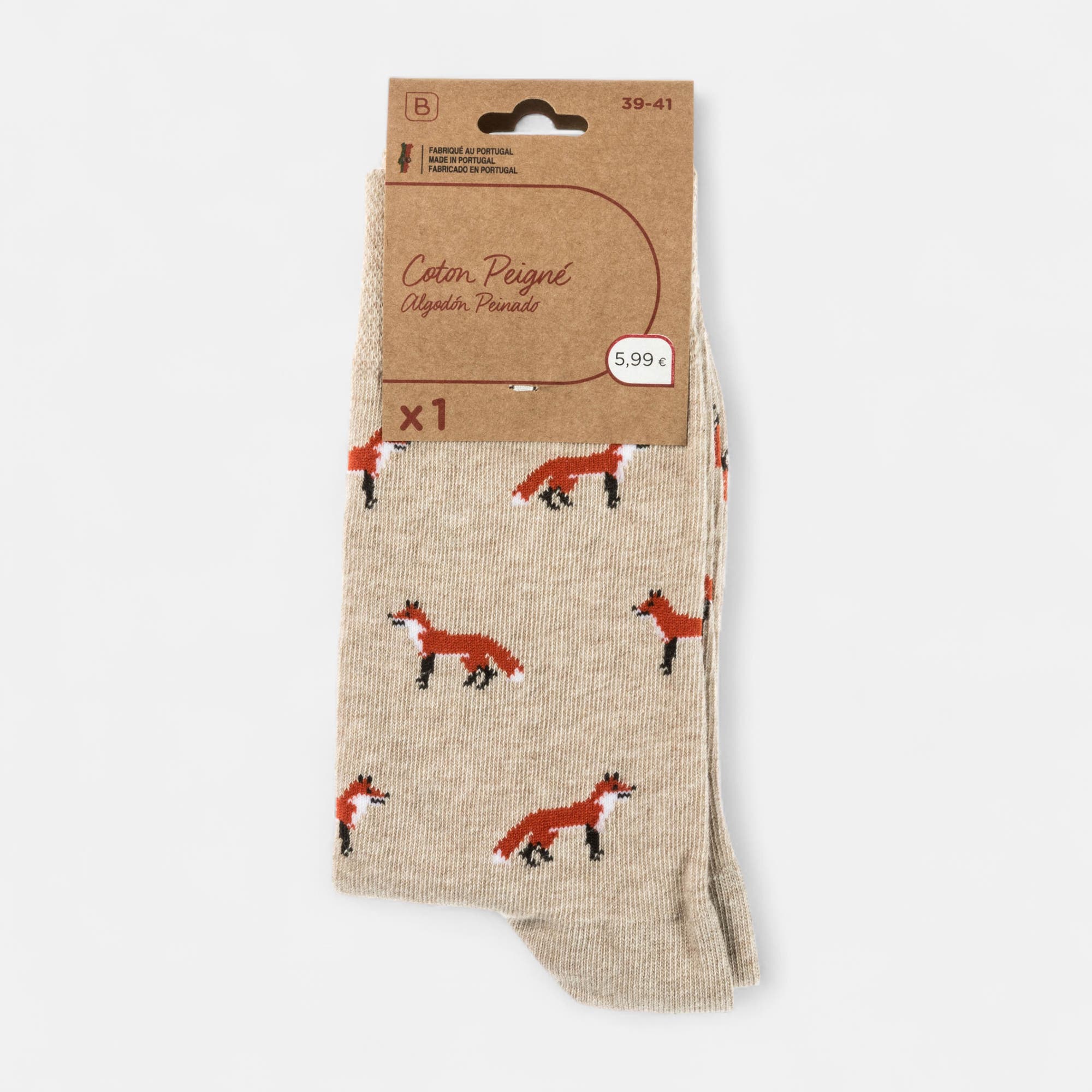 Chaussettes Femme orange