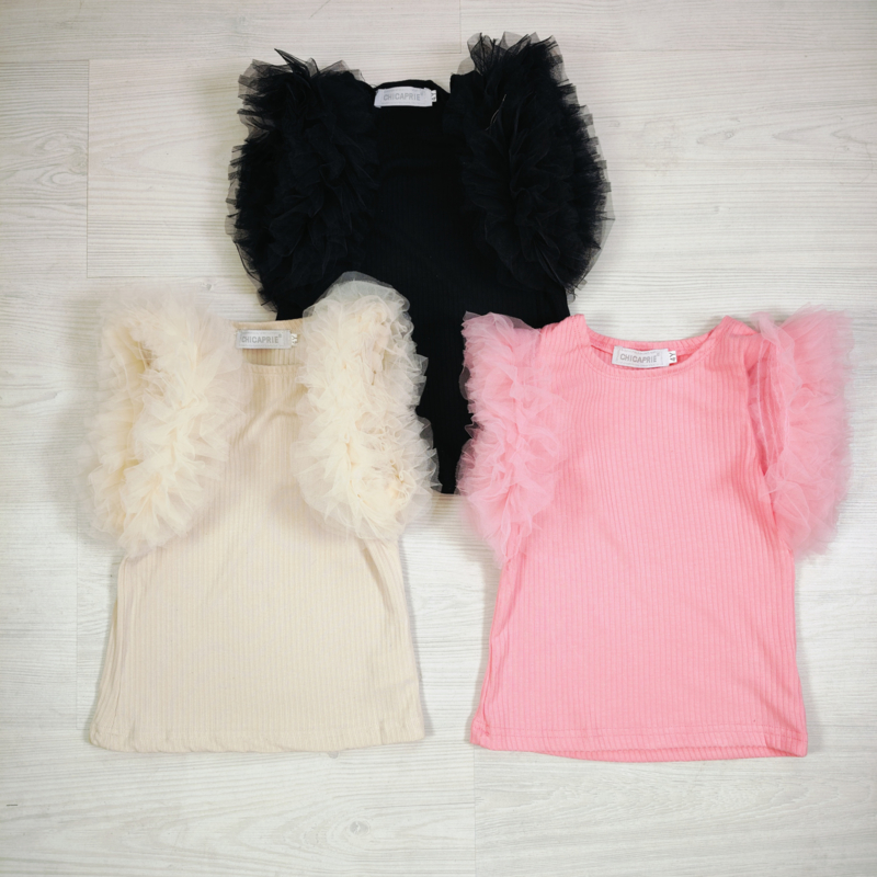 Ruffle Glow Top (verzenddatum 27 feb)