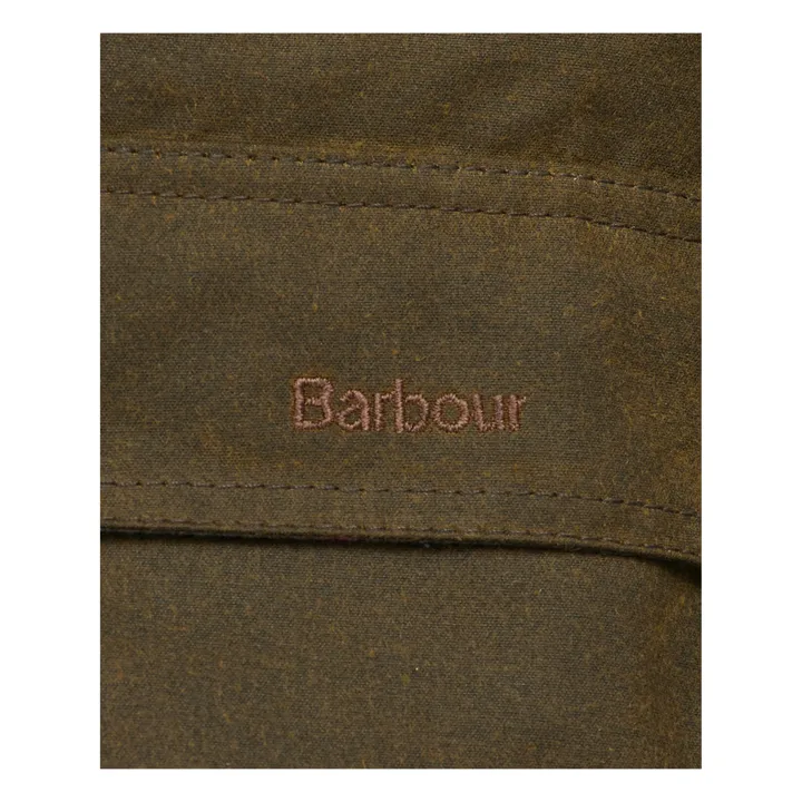 Barbour Veste Cirée Acorn | Vert kaki